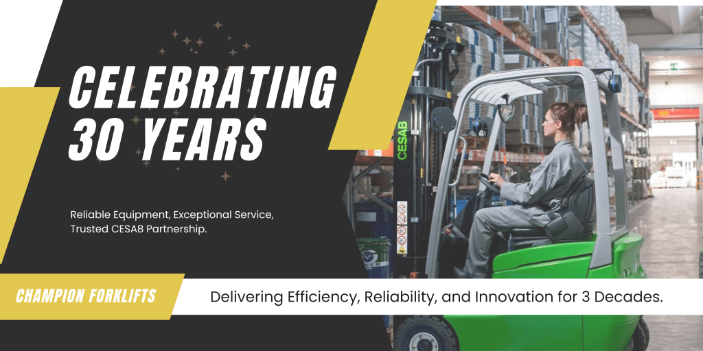 Champion Forklifts-30 Years Celebration